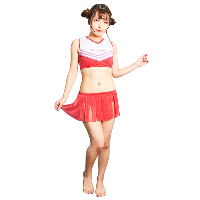 Patymo Coswim チアリーダー赤 Cheerleader
