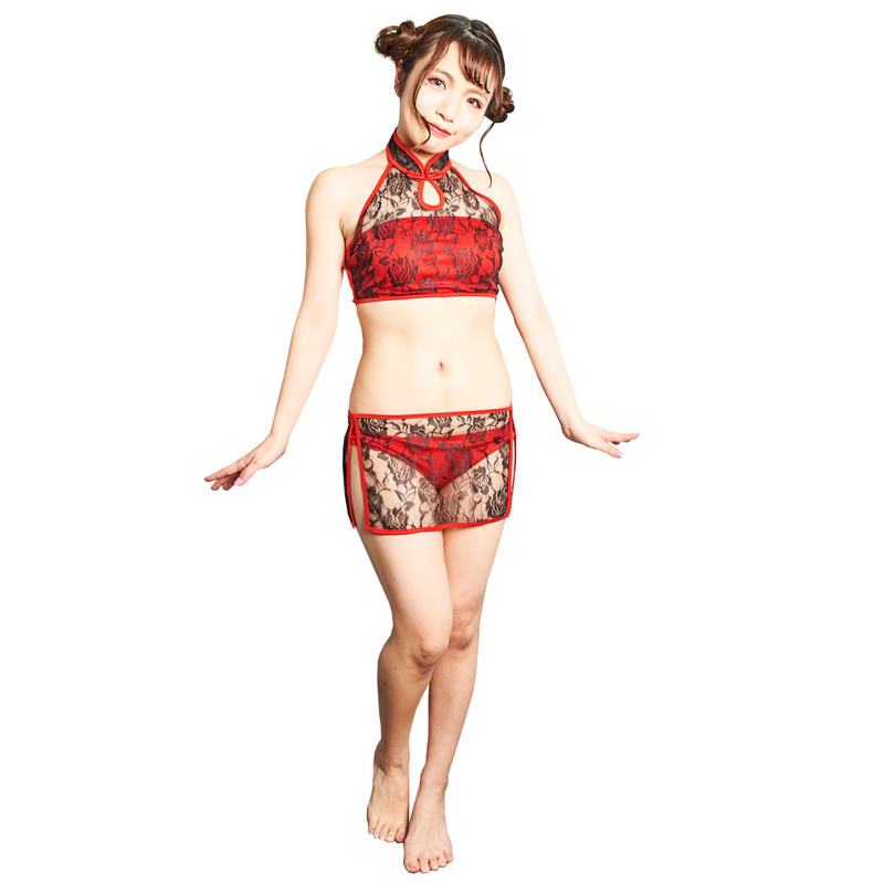 Patymo Coswim ブラックチャイナドレス Black Chinese dress