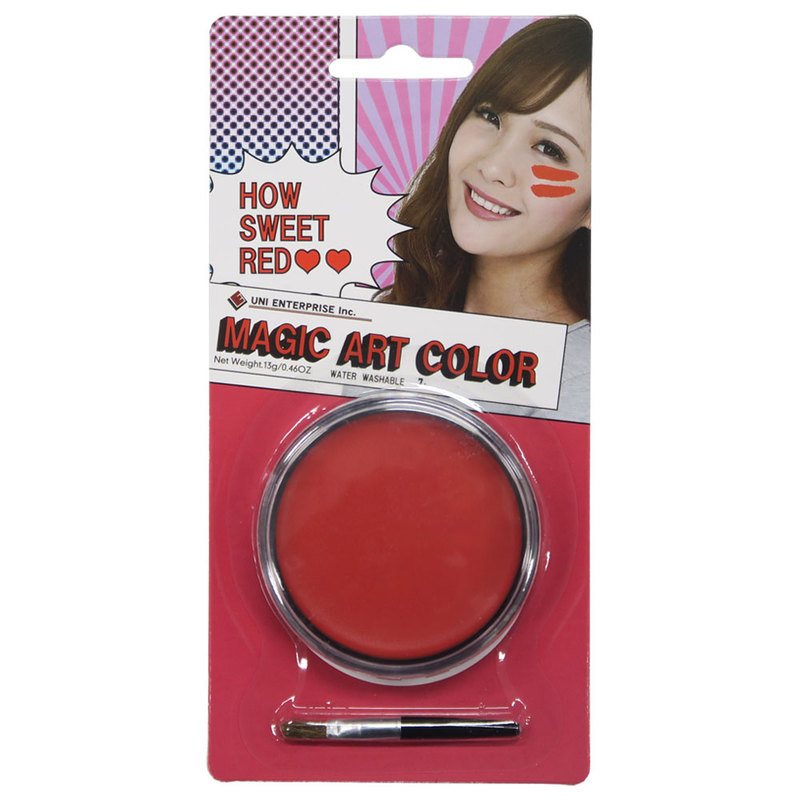 Magic Art Color Red フェイスペイント レッド