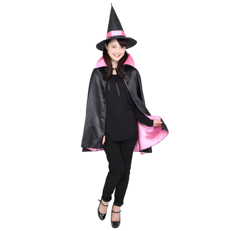 Patymo ハロウィンマント ピンク 大人用