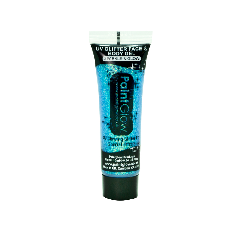 UV GLITTER グリッター フェイス＆ボディジェル 10ml ブルー