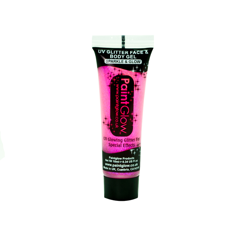 UV GLITTER グリッター フェイス＆ボディジェル 10ml ピンク