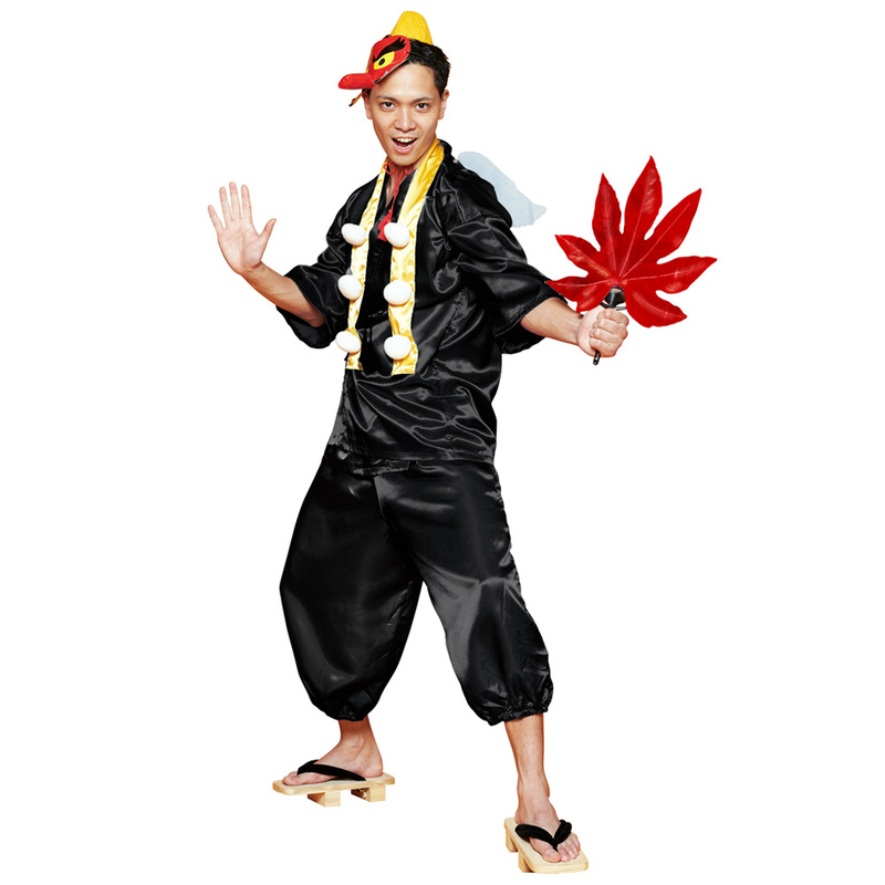 男性用天狗(黒)