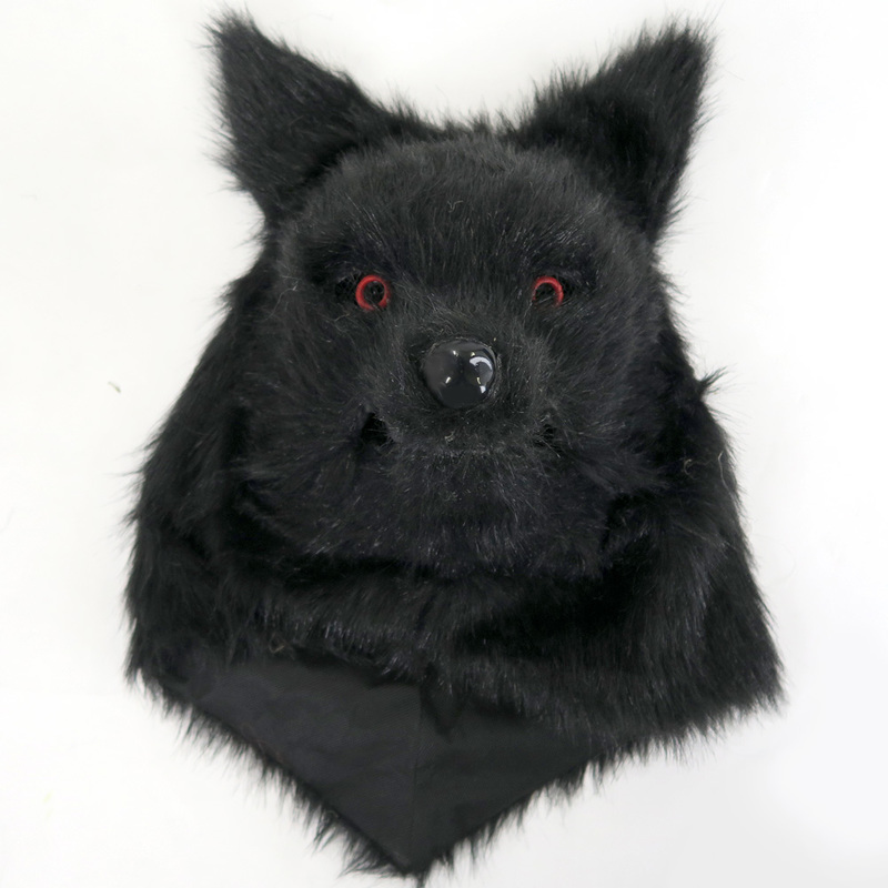 ウルフマスク ブラック