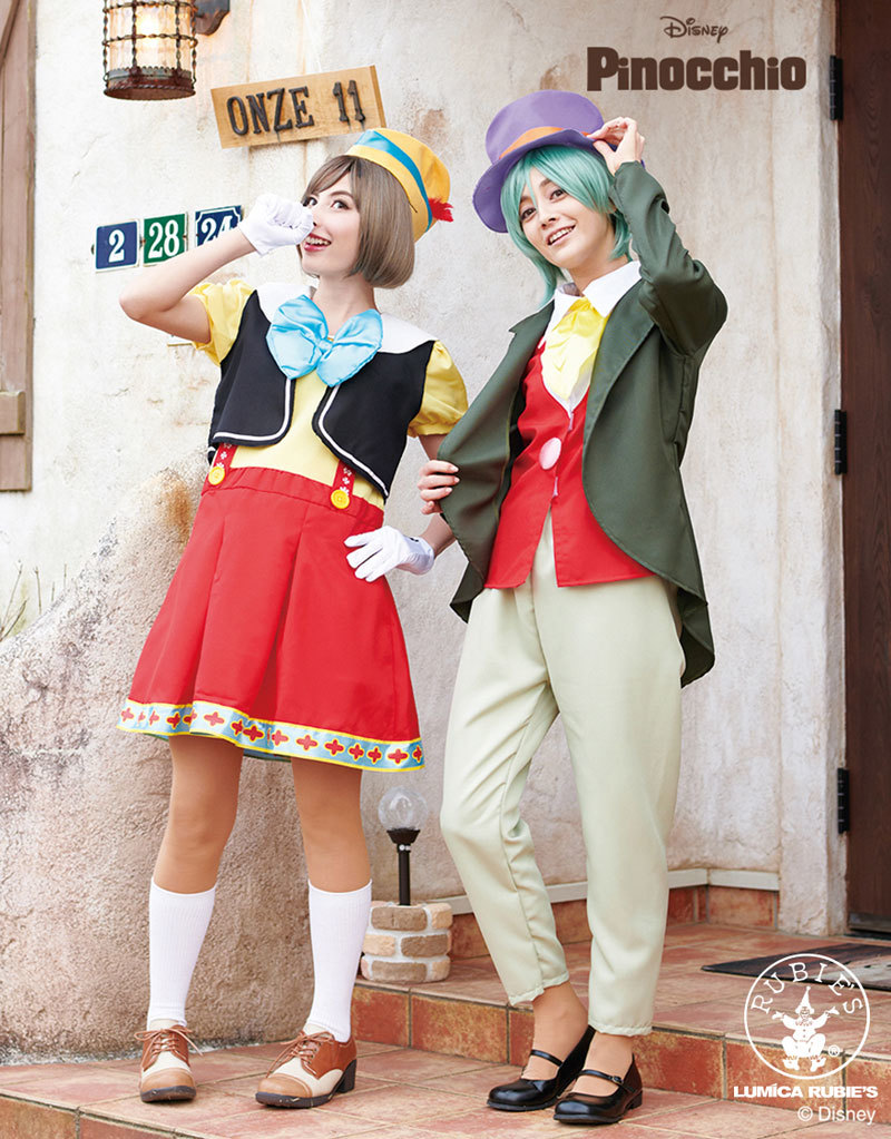 ユニエンタープライズ 大人用ピノキオ ハロウィン 仮装 衣装 コスプレ コスチューム パーティーグッズ 余興 ディズニー 公式 正規ライセンス品 童話 おとぎ話 女性用 レディース おもちゃ ベビー用品 教材