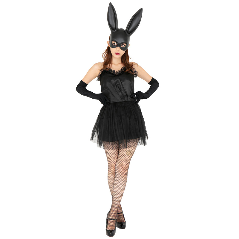 CLUB QUEEN Black bunny