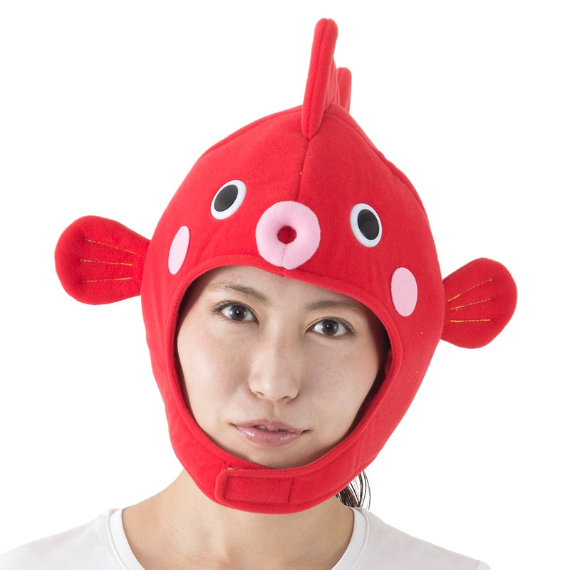 いきもの金魚キャップ