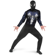 ブラック スパイダーマン 大人用/42-46 [disguise Classic Spiderman / Black-Suited Spiderman Classic Adult]