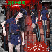 ZOMBIE COLLECTION Zombie Police Girl(ゾンビポリスガール)
