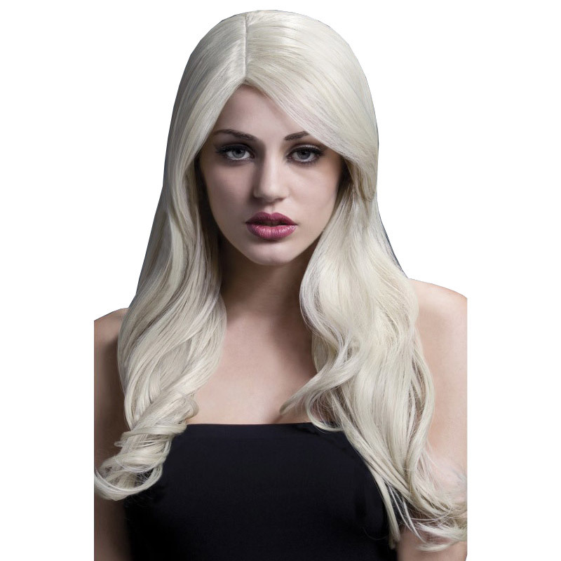 Fever Nicole Wig Blonde Soft Wave with Side Parting 26inch/66cm