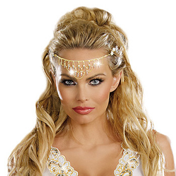 GLITTERING RHINESTONE HEADPIECE
