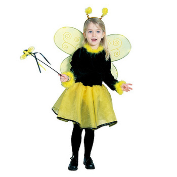 ルービーズ(rubie’s) プリティーハニービーHoneyBee 子供用 S [802245S Pretty HoneyBee - S]