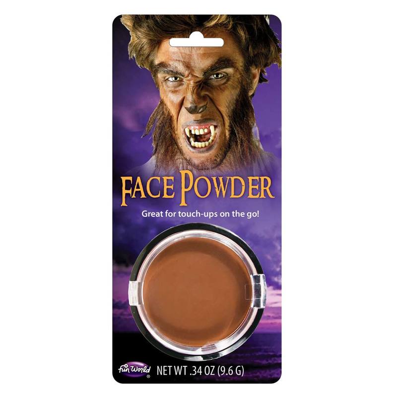 BROWN PRESSED POWDER COMPACT