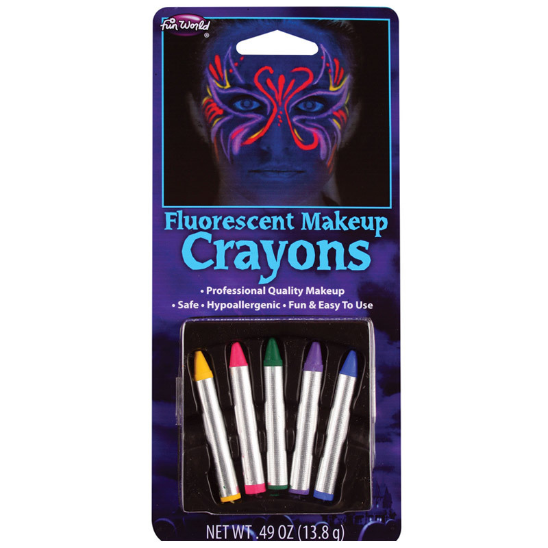 FLOURESCENT MAKEUP CRAYONS