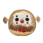 ふくだるま ぬいぐるみS 金 高さ約20cm