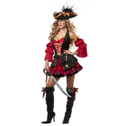 カリフォルニアコスチューム(California Costumes) スペイン・パイレーツ 大人用(XS)