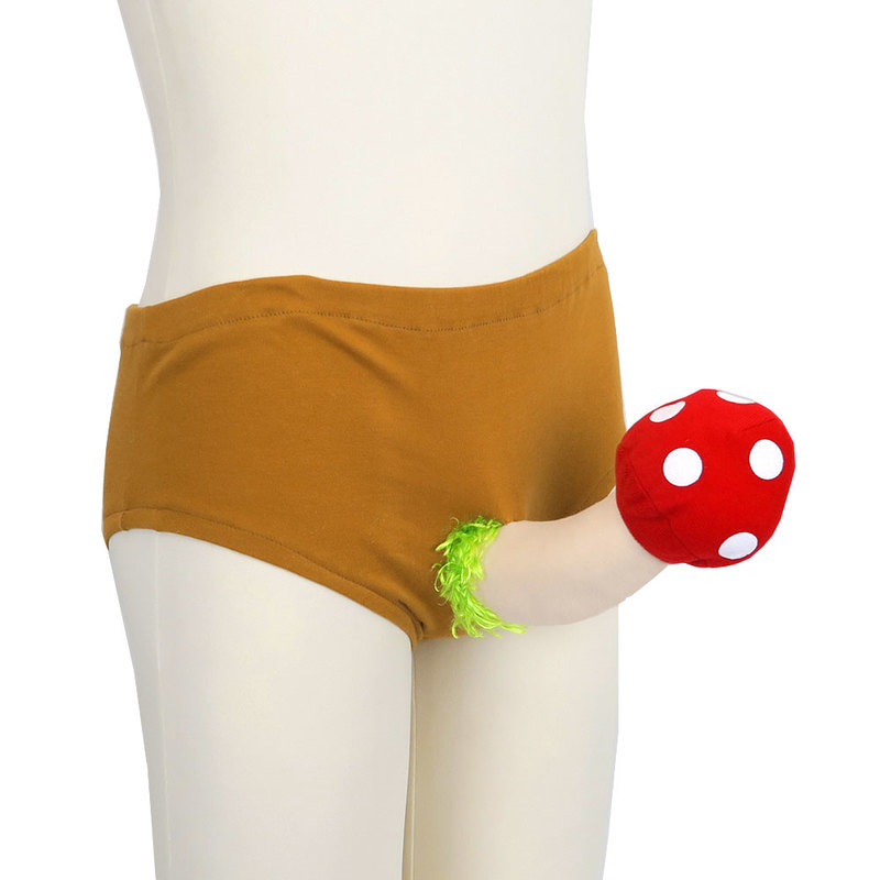ユニエンタープライズ 大きな きのこパンツ ハロウィン 衣装 プチ仮装 変装グッズ コスプレ パーティーグッズ おもしろパンツ 面白パンツ おもしろ雑貨 おもしろグッズ 笑える 爆笑 ウケる 面白い ハロウィン