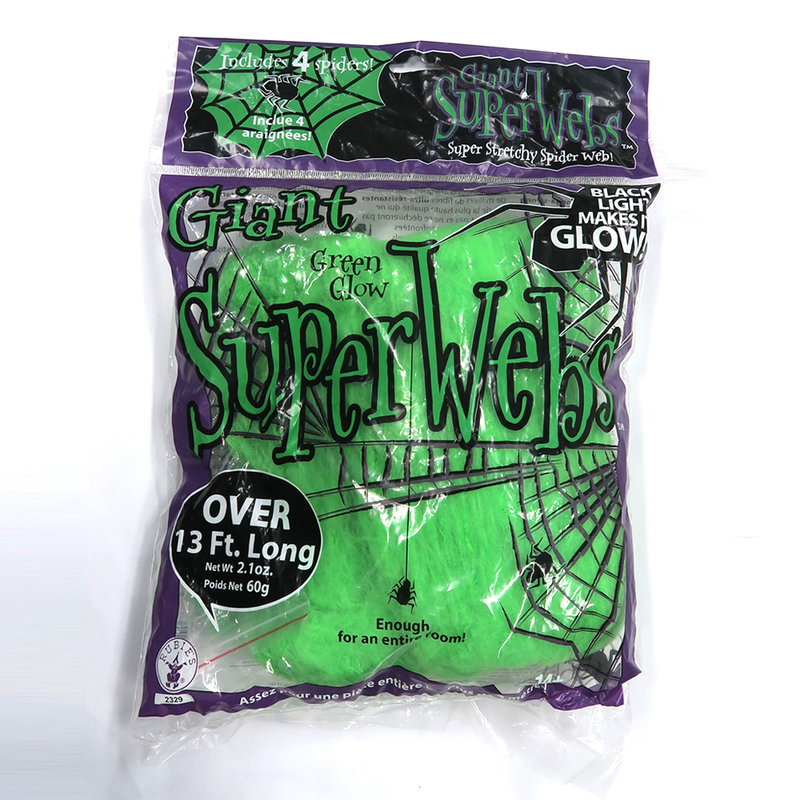 400cm(60g)クモの巣 4スパイダー付(グリーン)