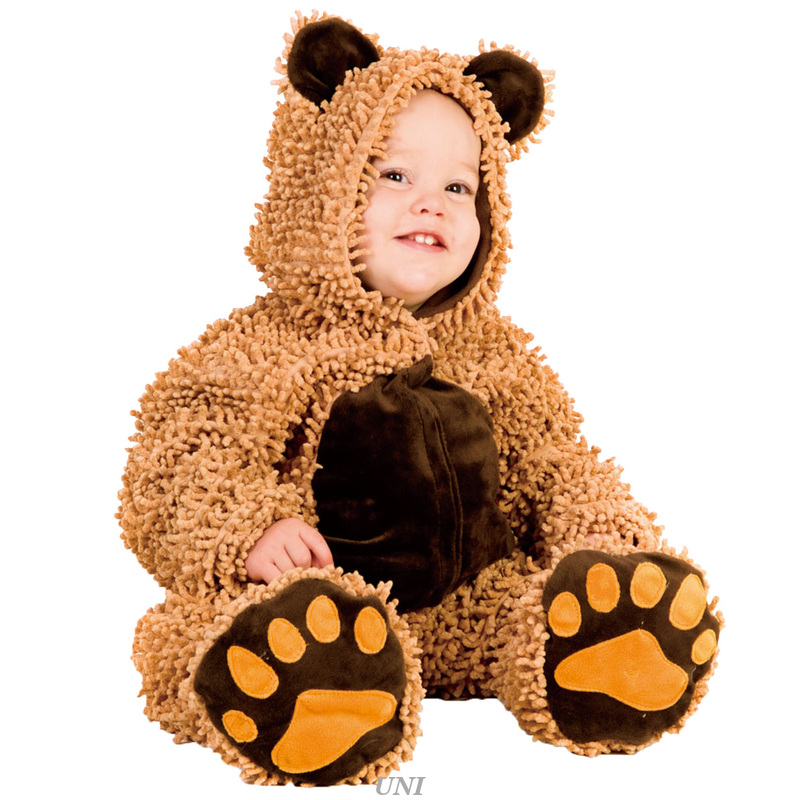 ベビー用シュニールテディベア [PP4200 Chenille Teddybear with Booties]