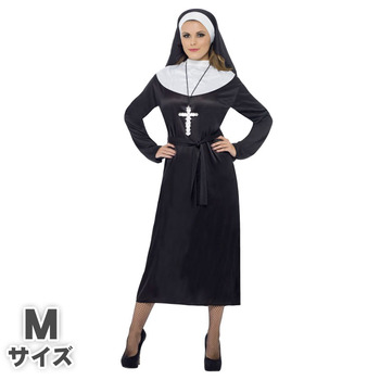 スミッフィー(Smiffy's) Nun Costume M 修道女(シスター) 大人用 M