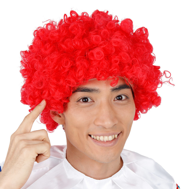 Patymo アフロウィッグ レッド