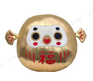 ふくだるま ぬいぐるみS 金 高さ約20cm