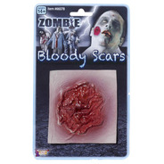 フォーラム(Forum Novelties) ゾンビブラッディスカー A [66078 Zombie Bloody Scars - A]