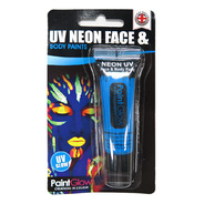 UV NEON UVネオン フェイス＆ボディペイント ブルー [10ml uv face ＆ body paints (blue)]
