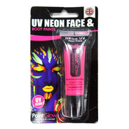 UV NEON UVネオン フェイス＆ボディペイント ピンク [10ml uv face ＆ body paints (pink)]