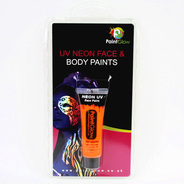 UV NEON UVネオン フェイス＆ボディペイント サンシャインオレンジ [10ml uv face ＆ body paints (sunshine orange)]