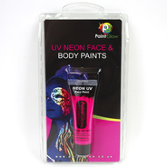 UV NEON UVネオン フェイス＆ボディペイント マゼンタ [10ml uv face ＆ body paints (magenta)]