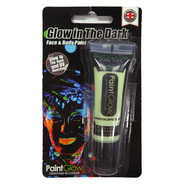 GLOW IN THE DARK グローインザダーク フェイス＆ボディペイント ホワイト [Glow In The Dark Face ＆ Body Paint (Invisible)]