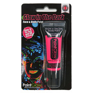 GLOW IN THE DARK グローインザダーク フェイス＆ボディペイント ピンク [Glow In The Dark Face ＆ Body Paint (pink)]