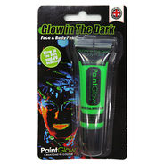 GLOW IN THE DARK グローインザダーク フェイス＆ボディペイント グリーン [Glow In The Dark Face ＆ Body Paint (green)]