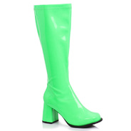3” Gogo Boots Neon W/Zipper