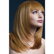Fever Tanja Wig Auburn Feathered Cut with Fringe 19inch/48cm