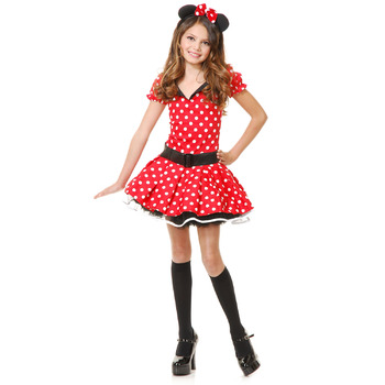 チャレッズ(Charades Costumes) マウスガール 子供用(M)