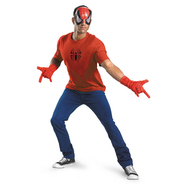 スパイダーマン アクセサリーキット [disguise Licensed Accessory Kit / Spiderman Adult Kit O/S]