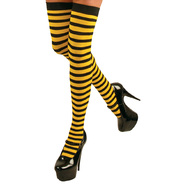 チャレッズ(Charades Costumes) ストライプソックスBEE YL/BK