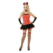 チャレッズ(Charades Costumes) ミスマウス・ホッティ 大人用(M)