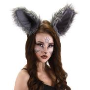Deluxe Oversized Wolf Ears Headband