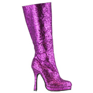4” Knee-High Boot with Glitter Womens