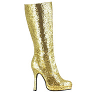 4” Knee-High Boot with Glitter Womens