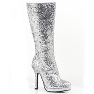 4” Knee-High Boot with Glitter Womens