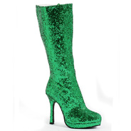 4” Knee-High Boot with Glitter Womens